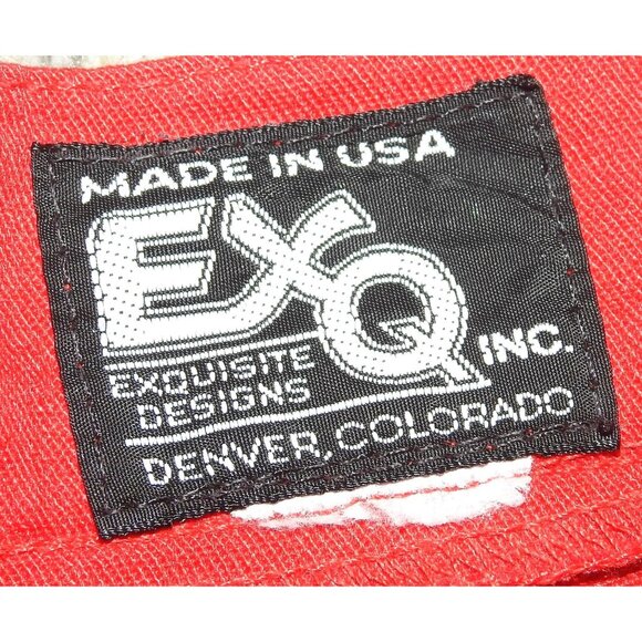 Vintage 90s NASCAR Pit Crew Member EXQ Pants Team Budweiser Racing 34x30 - Picture 9 of 15